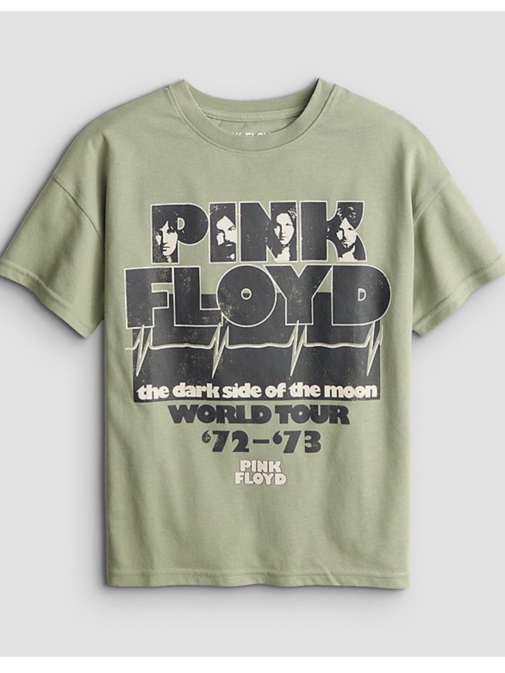 Pink Floyd Kids Short Sleeve Graphic Tee size 7